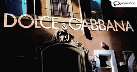 dolce gabbana job opportunities|dolce e gabbana uffici.